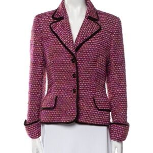 Women's Pink Tweed Jacket
